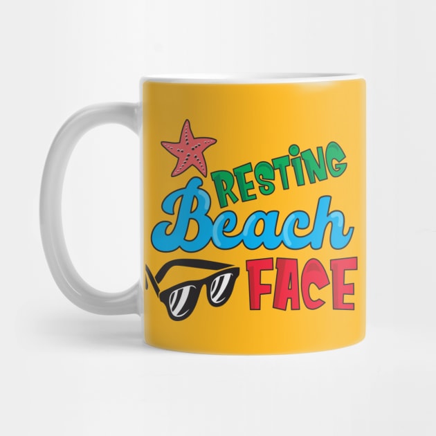 RESTING BEACH FACE by Hou-tee-ni Designs